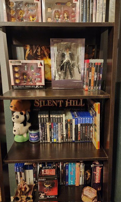 My small and humble Silent Hill collection amongst some of my other loves. ❤️ https://t.co/mMO9r0qzl<a href="/tag/mvsales"class="tags"><span>#mvsales</span></a>