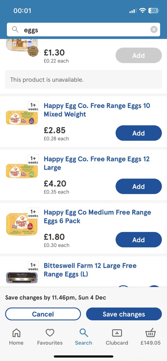 mightyreds07's tweet photo. @Tesco I know prices have risen recently but how can you justify charging £4.20 for eggs that only cost around £2.50 weeks ago absolutely disgraceful with the cost of living crisis happening how are people supposed to survive when supermarkets are increasing prices like this https://t.co/hCT1xqTZAQ