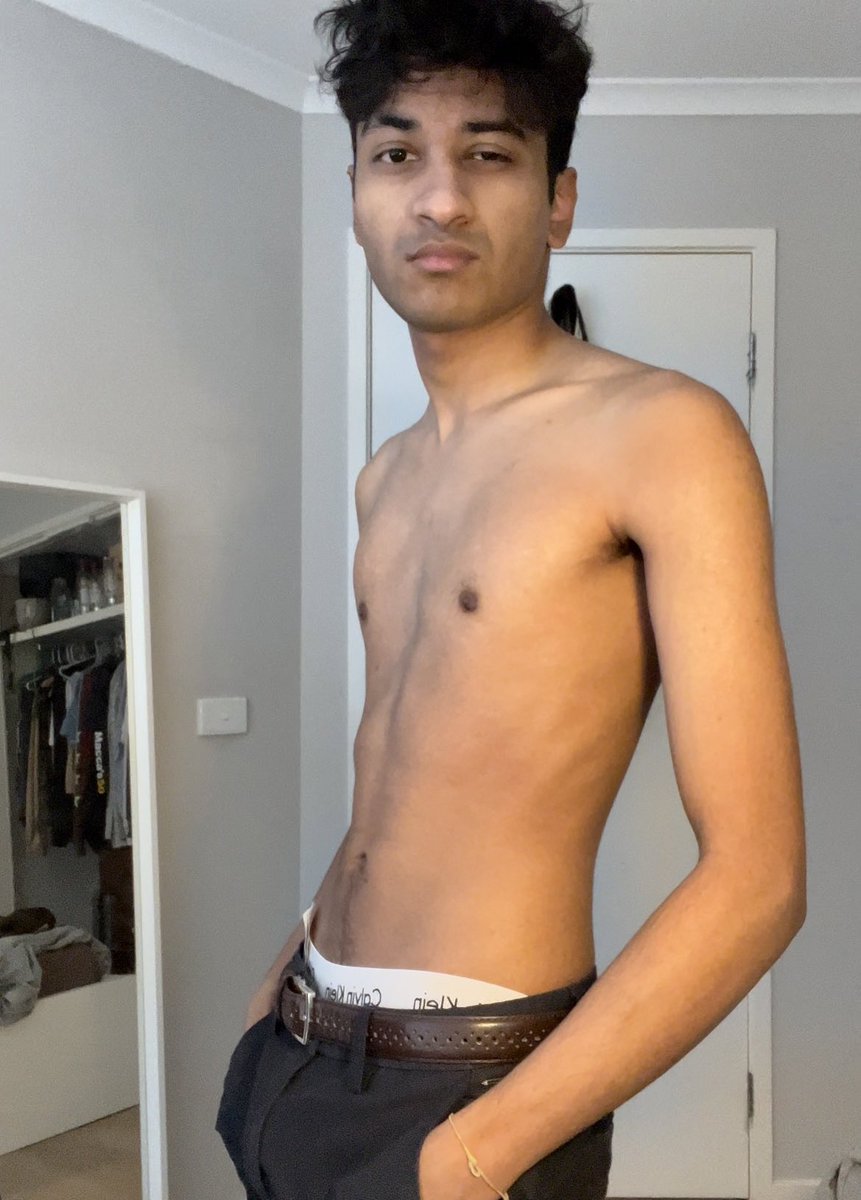 N 🔞 on Twitter "yk what they say about skinny guys.."