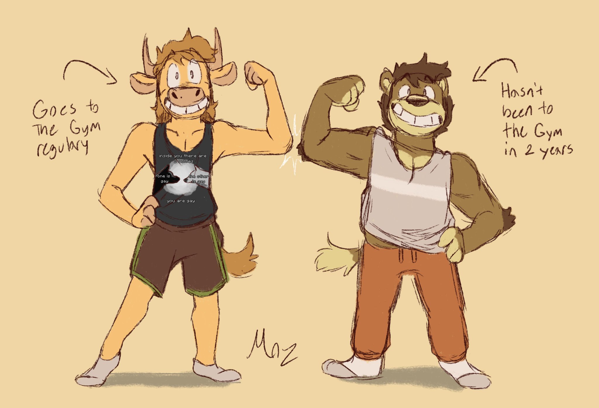 Moz The Shiba Inu College Era on Twitter "Buff bros with benefits
