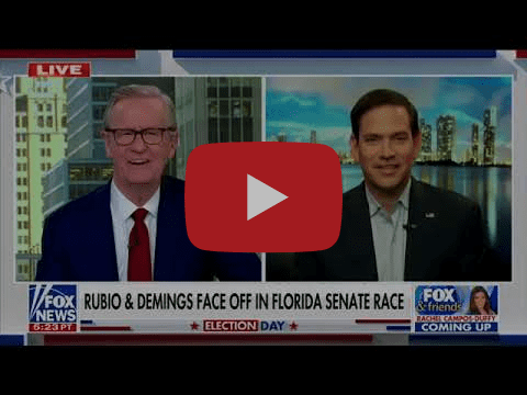 TeamMarcoIA's tweet photo. Marco Rubio Joins Fox &amp; Friends to Remind Everyone to Get Out and Vote https://t.co/MPW8FE0n4m https://t.co/3zgXWERSMa