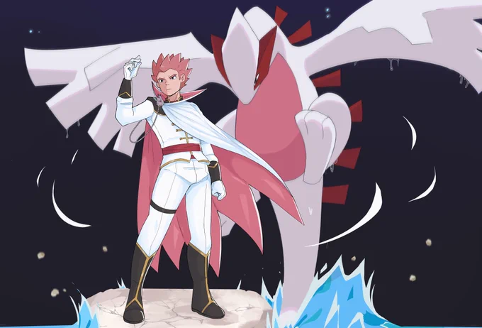 #ChampionLanceWeek2022  5 "Sygna Suit"[pokemon masters]To no one's surprise here are Sygna Suit Lance and SHINY Lugia!  