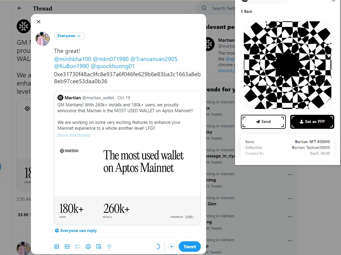 The great! 
<a href="/minhkha100/">Minh Kha Nguyen</a> <a href="/mkn071990/">NMK π²</a> <a href="/Tranvanvan2905/">Tran Van Van ❤️ Memecoin</a> <a href="/KuBon1990/">Ku Bon</a> <a href="/quockhuong01/">Quốc khương</a>
0xe31730f48ac9fc8e937a6f046fe629b6e83ba3c1663a8eb8eb97cee53daa0b36