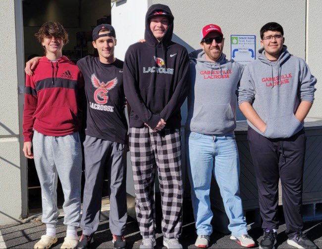 GainesvilleLax (@gainesvillelax) on Twitter photo The Gainesville Boys Lacrosse program helped donate 1,289 pounds of food and hygiene products to a local pantry today! <a href="/GHS_Cardinals/">Gainesville H.S. Student Activities and Athletics</a> <a href="/GainesvilleHS/">Gainesville High School</a> #Thankful #GivingBack #GoCards The Gainesville Boys Lacrosse program helped donate 1,289 pounds of food and hygiene products to a local pantry today! <a href="/GHS_Cardinals/">Gainesville H.S. Student Activities and Athletics</a> <a href="/GainesvilleHS/">Gainesville High School</a> #Thankful #GivingBack #GoCards