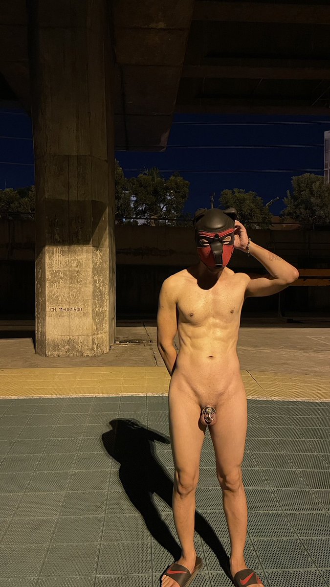 Gymnogym's tweet photo. ก็ยืนงงๆ  ทำไมเค้าไม่แก้ผ้ากันอ๋อที่นี่งะ
#outdoor​#exhib​#exhibtionism​#exhibitionistgay​ #cockcage​#outdoors https://t.co/T60leToVRj