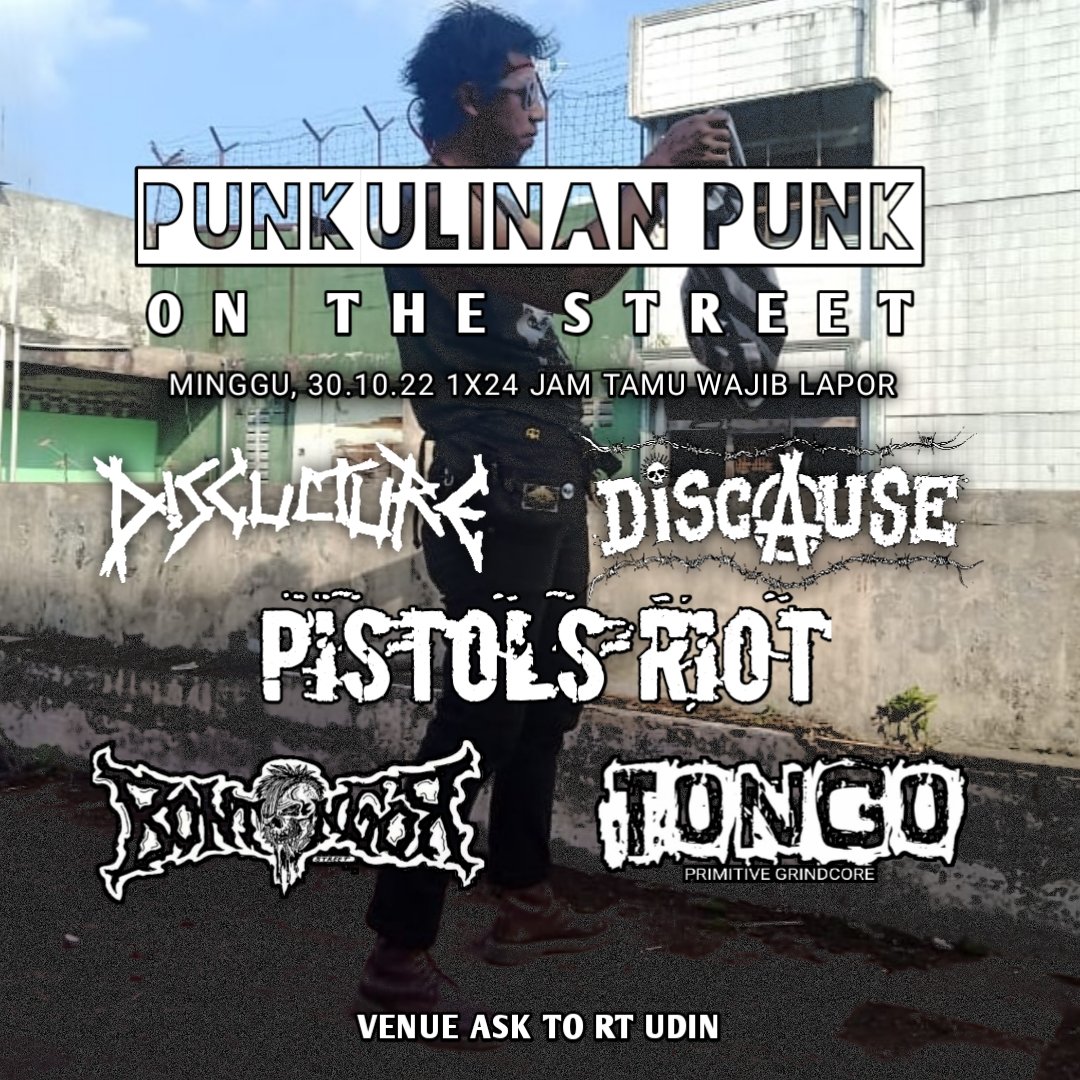 discausepunk's tweet photo. Sampey bertemu di PUNKULINAN PUNK dengan kawan kawan dan kawannya kawan kawan meNYATU bersukaria. ar yu redi genk 🍻.
#discause #dokarbootboys #punkdjago #tasikmalaya https://t.co/WYUjeGW3Uf