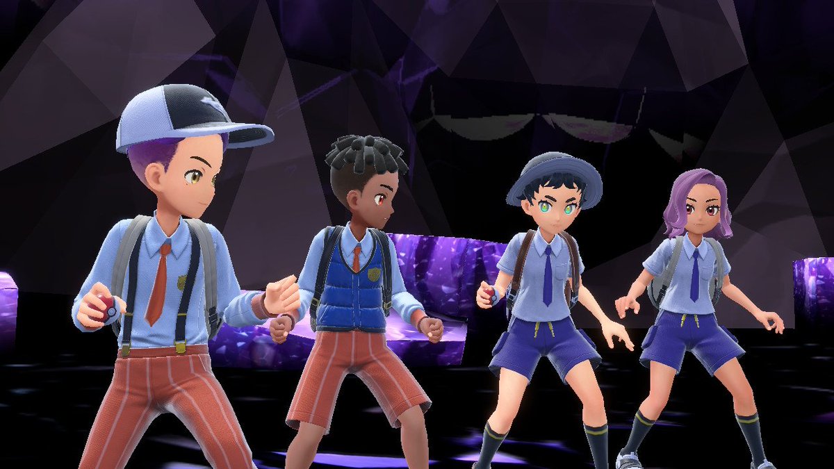 Chron0___'s tweet photo. Just me and the gang with @TeamInfectious hanging out with local co-op on #PokemonScarletViolet 

@BluPhoenixArt 
@PlushiesVT 
@Admiredplague https://t.co/uNy2CKHaT4