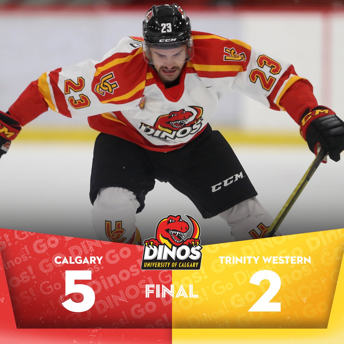 NINE IN A ROW!!!

Jadon Joseph nets a natural hat trick against his former team as the Dinos remain HOT 🥵

#GoDinos