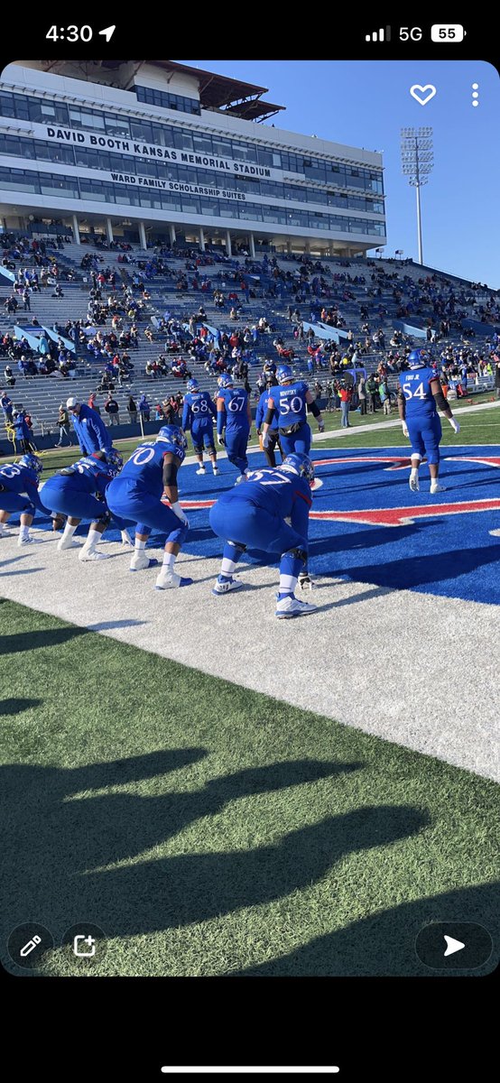 Had a great time at the University of Kansas. Thank you <a href="/KU_Football/">Kansas Football</a> and <a href="/CoachLeipold/">Lance Leipold</a> <a href="/ScottAligo/">𝗦𝗖𝗢𝗧𝗧 𝗔𝗟𝗜𝗚𝗢</a> <a href="/LSWTitanFB/">LSWTitanFootball</a>