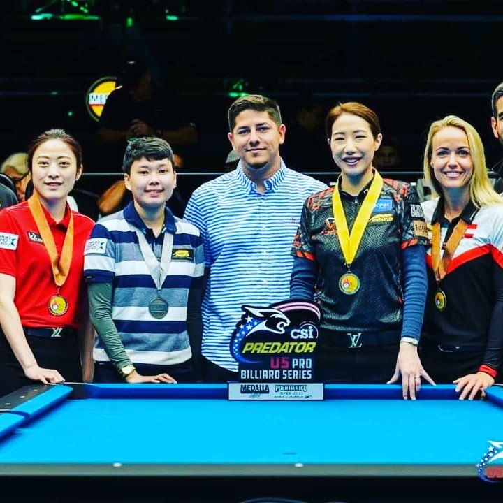 9th place finish for me in Puerto Rico 🇵🇷

Congrats to Wei Zih-Chian, I'm so happy for her! Great performance in the final day and a totally deserved win 🏆👏

🔜 WPBA 9-ball open in Wisconsin 🇺🇲

<a href="/PredatorCues/">Predator Cues</a>
<a href="/NTheZoneApparel/">N' The Zone</a>
Shenzhen Xingjue Billiards Co., Ltd 
<a href="/theALFAcoin/">alfacoin.io</a>