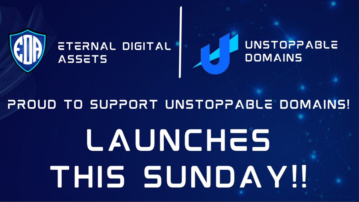 EDA_WEB3's tweet photo. I can envision the time coming that going online won't be possible without a web3 i.d. #UDwhales #unstoppableweb #dontgetdashed #VOODOODOLL.X035  We are proud to be supporting Unstoppable Domains.  Immutable.  Blockchain. web3Identity. Uncensored. The core of web3! https://t.co/LidRL2fvqJ