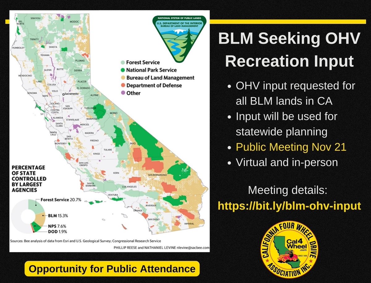 California Four Wheel Drive Association, Inc. tweet media