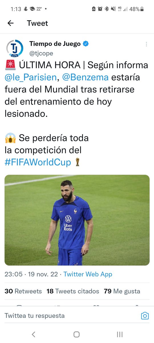 El gafe oficial ha hablado y después de esto surgen dos dudas:
1/ Messi será el mejor del torneo y Argentina ganará el Mundial?
2/ Tenemos claro que Vini y Brasil van a ser la decepción del Mundial,no? Y un ruego. Roncero nunca digas nada bueno del Sevilla.