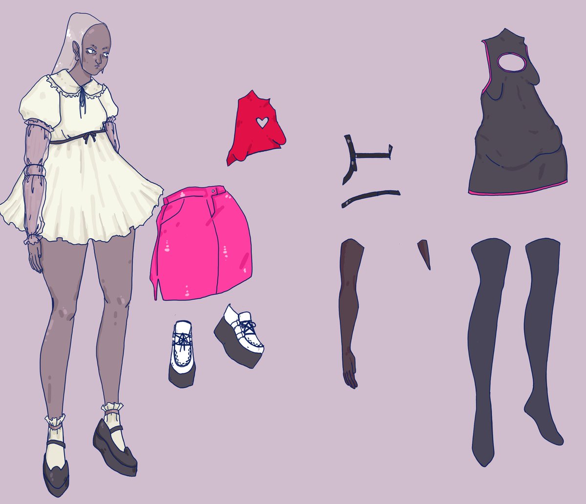 abscessdrip's tweet photo. #paperdoll #digital #art #artist #drawing #draw #im #dying #inside #plz #dont #im #scared #of #digitalart #CLIPSTUDIO #CLIPSTUDIOPAINT #existential #dred https://t.co/dniziNOkJE