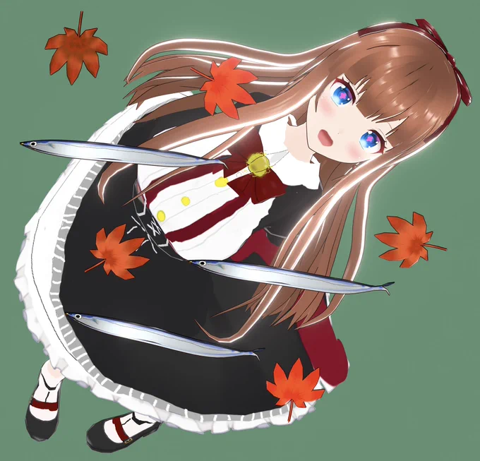 秋 #VRoid 