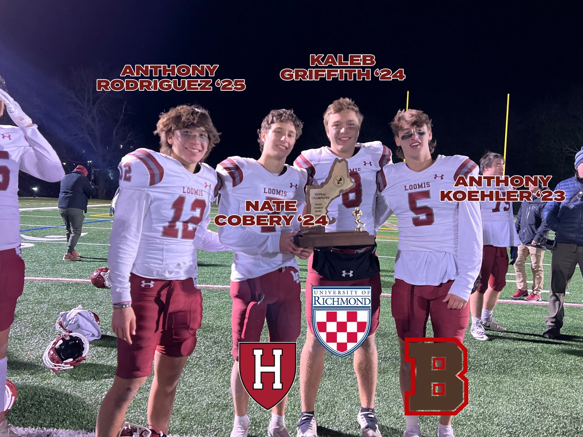 Congrats to <a href="/LoomisFootball/">Loomis Chaffee Football</a> on their second straight bowl game victory! Sophomore Anthony Rodriguez had a stellar game with two INT's! They turn it around quick and suit up tomorrow at the <a href="/MadlaxEvents/">MDLX Events</a> East Coast Fall Invitational!

#BeTough | #BeDisciplined | #Compete