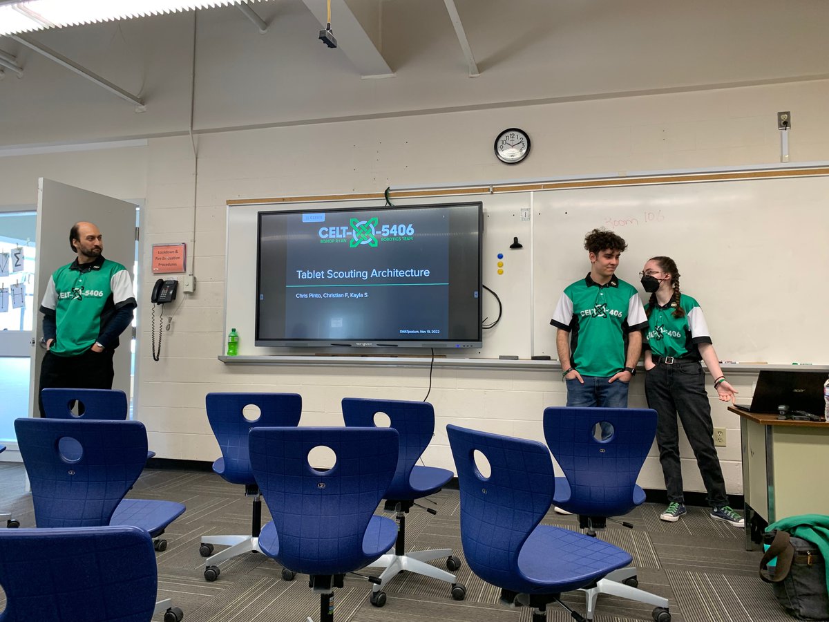 celtxrobotics's tweet image. Celt-X had an awesome time today at SWATposium! We gave 2 presentations: ‘Tablet Scouting Architecture’, and ‘Rapid Prototyping to Win’. Thank you to @FRC771 for putting on this great event - we had an amazing experience!
•
•
#thisisceltx #TeamREV #JDInspires #omgrobots