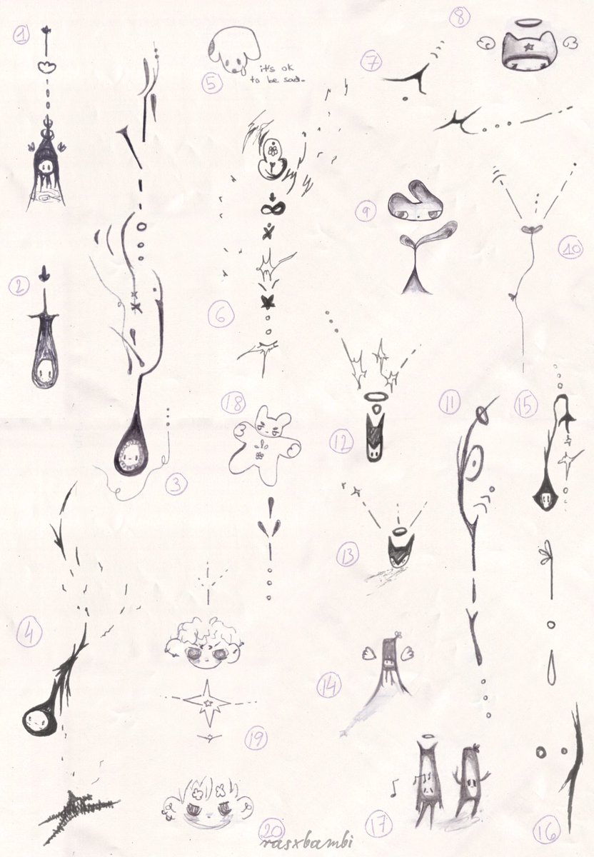 rasxbambi's tweet photo. flash SH ฮ ฮ TS 1.0 #tattooart #flashsheet #tattoosheet https://t.co/gyMi4XVaYi