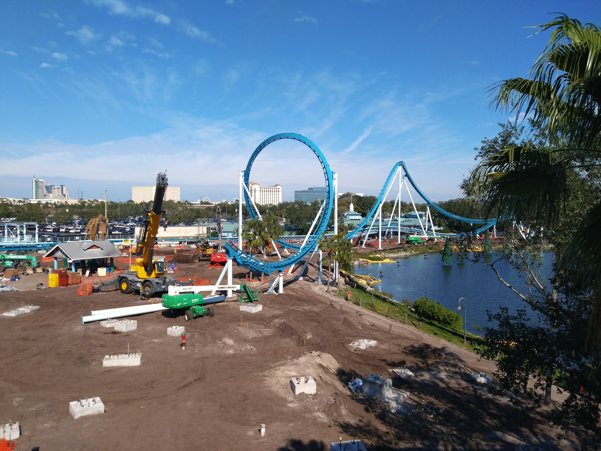 European Coaster Club on Twitter "That is one massive corkscrew. 😍
