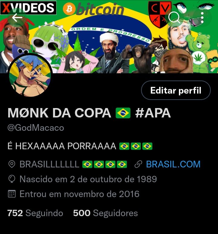 GodMacaco's tweet photo. 500 WEBPUTAS O SUFICIENTE PRA NÃO SER RANDOM E O BASTANTE PRA NÃO SER FAMOSINHO TMJJJJ https://t.co/6xAfTjdXxu