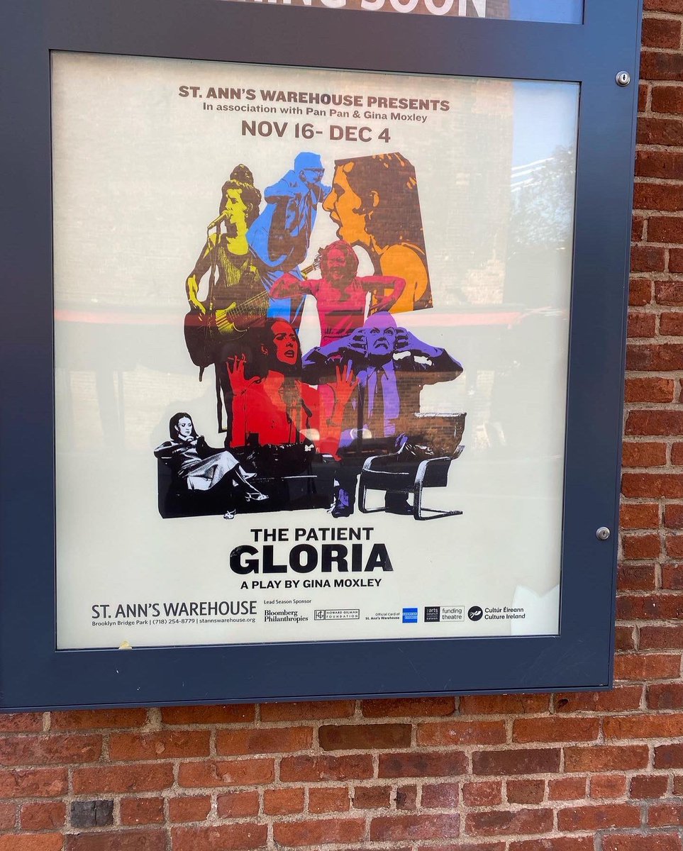 BWayBoundAndrew's tweet photo. Grabbing psychology by the balls this afternoon! @stannswarehouse #stagewhisperpod #offbroadway #patientgloria #fallseason22 https://t.co/GeJmpNgWnf