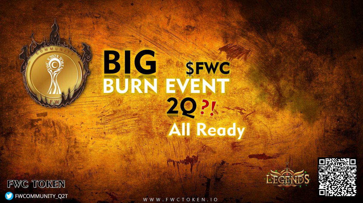 FWCOMMUNITY_Q2T's tweet photo. #cryptocurrencynews

🔥🔥🔥🔥🔥🔥🔥🔥🔥🔥
$FWC BIG BURN EVENT DONE.
🔥🔥🔥🔥🔥🔥🔥🔥🔥🔥

2Q $FWC
The equivalent of ~$620,000 was burned 🔥🔥🔥🔥🔥

  Check here
  👇👇👇👇
https://t.co/y54GcX64LV

#bscgem
#bnb
#football https://t.co/UWbAdYfDcS
