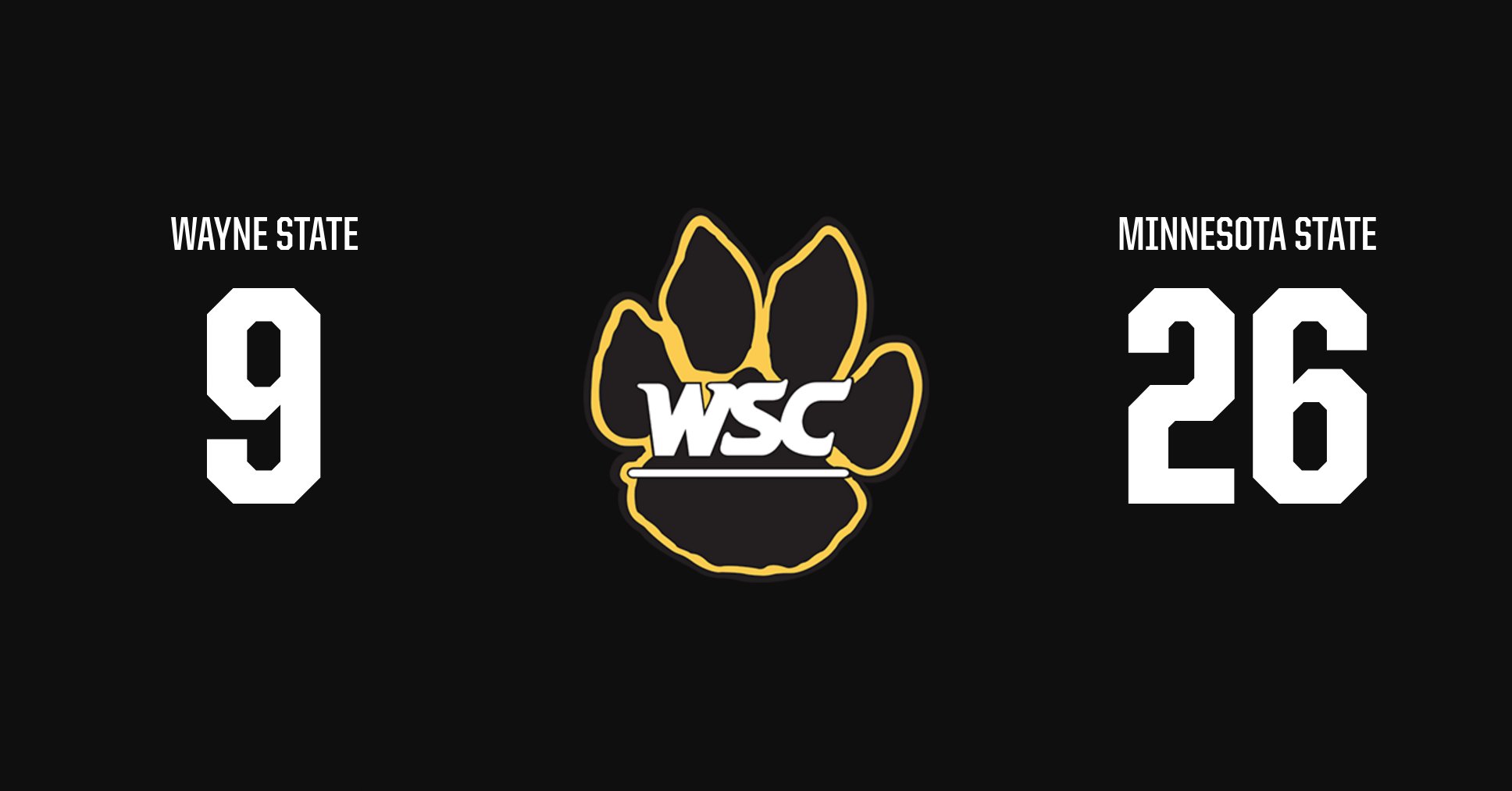 Wayne State Wildcats on Twitter "Final from Mankato. Wayne State ends