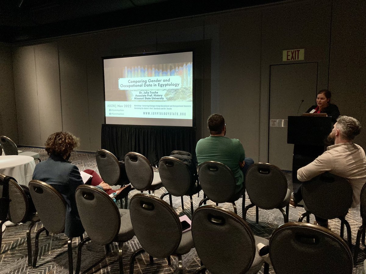 Team Members Stacy Davidson and Julia Troche led a workshop <a href="/ASOResearch/">ASOR</a>’s Annual Meeting on “Fostering Dialogue Using Educational and Occupational Datasets.” Panelists included Neil Erskine and Carl Walsh. An engaging discussion followed!