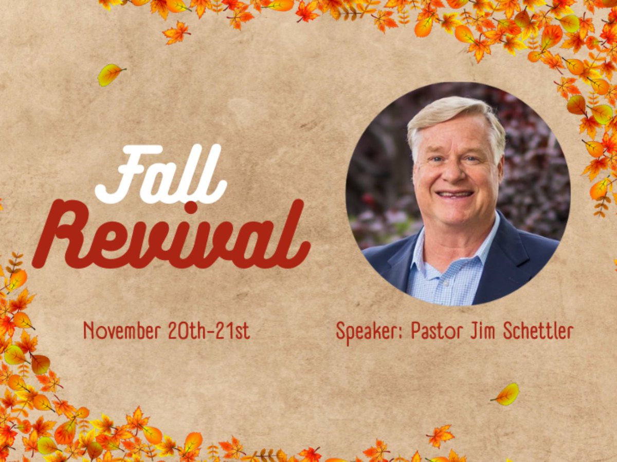 BBCfm_Youth's tweet photo. Our Fall Revival services will be a blessing to you.  Join us tomorrow at 10:00, 11:00 and 6:00 and Monday 7:00.  These services will also be available Live and On Demand online.  https://t.co/wBQ4kW5Kr0 https://t.co/klHRu2OuwK