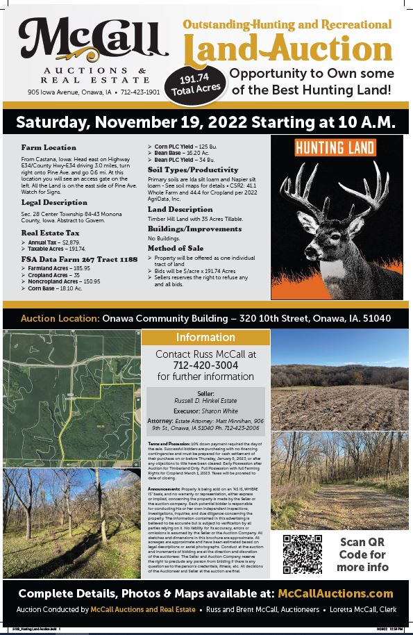 Jim Rothermich, MAI, ARA, ALC on Twitter "Sold! 5,100/acre