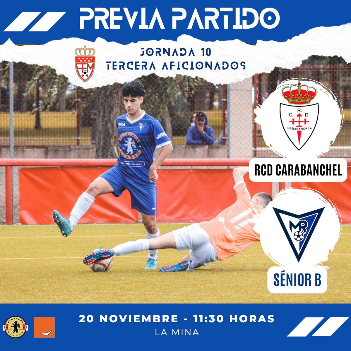 ⚽️🔴 PREVIA PARTIDO | #SéniorB

<a href="/RoberJ8/">Roberto Jimenez</a> 🗣️: "Nueva prueba ante uno de los candidatos al ascenso. Tenemos claro lo que nos encontraremos mañana y acudimos con ilusión y ganas de jugar y competir para intentar sumar.
La semana ha sido bastante buena; falta plasmarlo en el campo".
