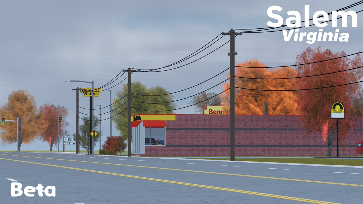 va_salem's tweet photo. V0.1.3

+ Added Power Lines!
+ Added randomly generated Cloud System!
+ Added a fully refresh Midnight Cleaners! (near Dealership)
+ Added 1 new car!
+ Fixed Major Bugs

Play!: https://t.co/G1xMyA7hKB https://t.co/uIM9M5W7Q5