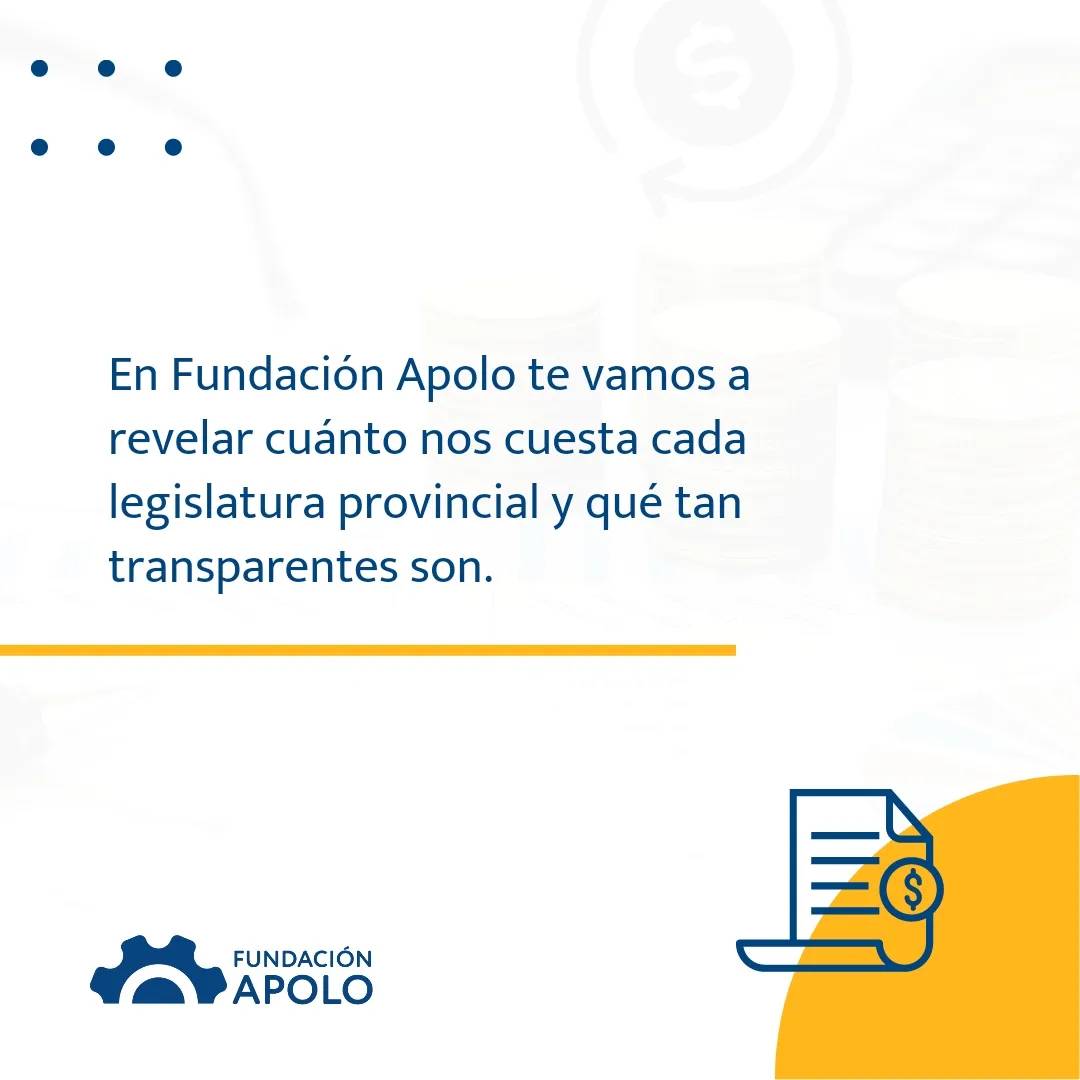 FundacionApolo's tweet photo. 📃💰 El índice de Transparencia Legislativa Federal mide la calidad institucional de las legislaturas provinciales a través de indicadores de transparencia. Para ver esta información podés acceder a https://t.co/kpMoU2JPTL. https://t.co/EJF7nden3W