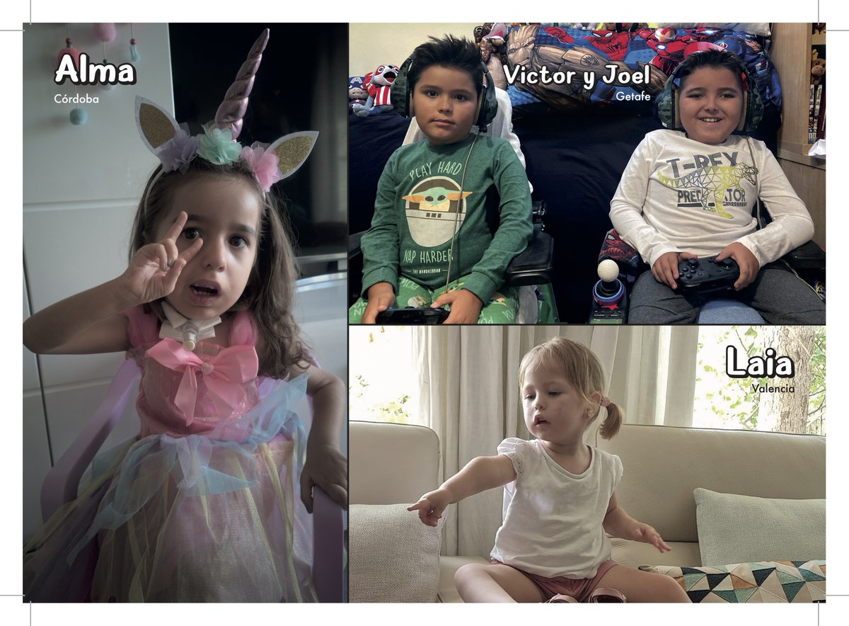 FundameNet's tweet photo. En marzo os esperan Alma, Laia, Víctor y Joel. Protagonistas del Calendario de Fundame 2023 para apoyar la investigación de la #AME.Cómpralo en https://t.co/XmC9DiLL7C #StopAME #CalendarProject #calendariosolidario #Feliz2023 https://t.co/fyw4GGPJAK