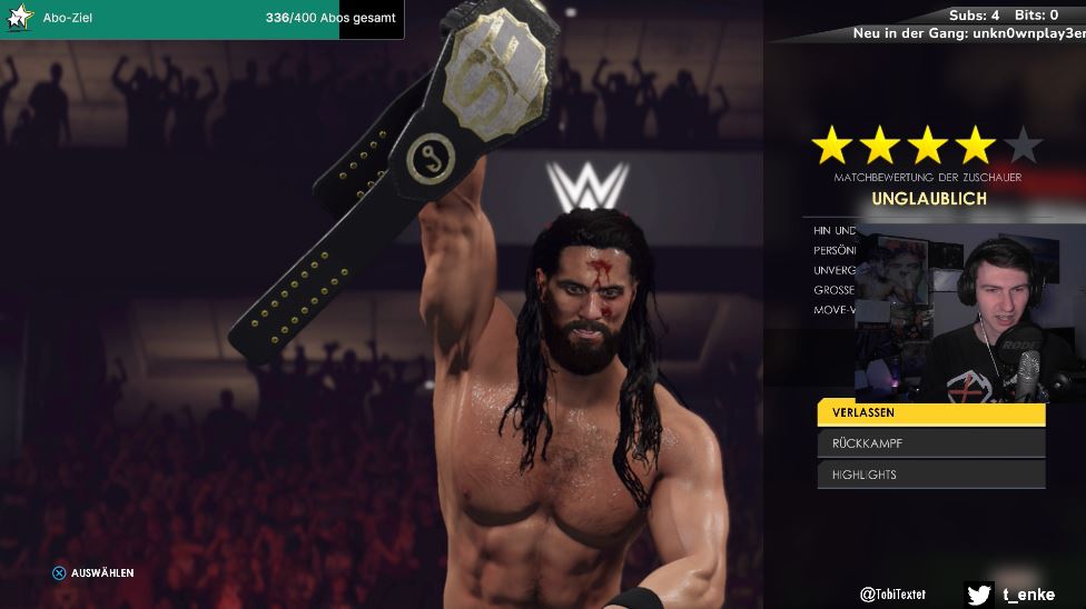 TobiTextet's tweet image. TITELWECHSEL! 🥇

@5SterneChris gibt das Gold in einem heftigen TLC-Match an Stekilbel ab . Außerdem: Die Ananas ist Geschichte. Was für eine zweite #KOFFERNACHT 

⏩ twitch.tv/TobiTextet