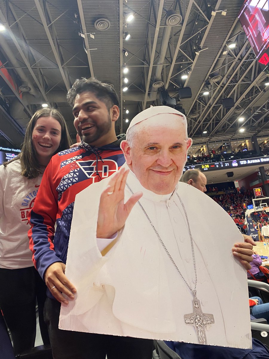 Great Saturday with <a href="/DaytonFlyers/">Dayton Flyers</a>!  First, a blessing of the new Player Development Center for <a href="/DaytonWGolf/">Dayton Women's Golf</a> and <a href="/DaytonMGolf/">Dayton Men's Golf</a> Then a <a href="/DaytonMBB/">Dayton Basketball</a> win #GoFlyers <a href="/Marianists/">The Marianists</a>