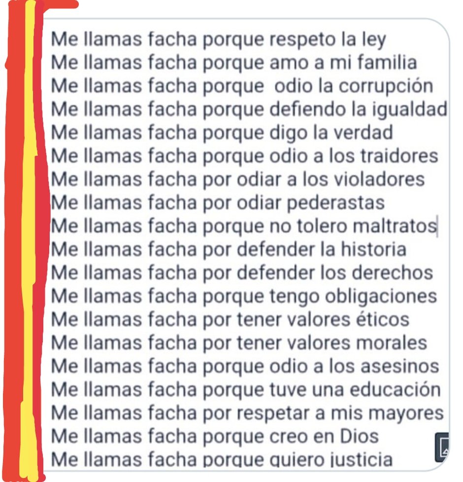 ❗Me llamas facha por esto? 🇪🇦👇👇
#QueremosDecidir