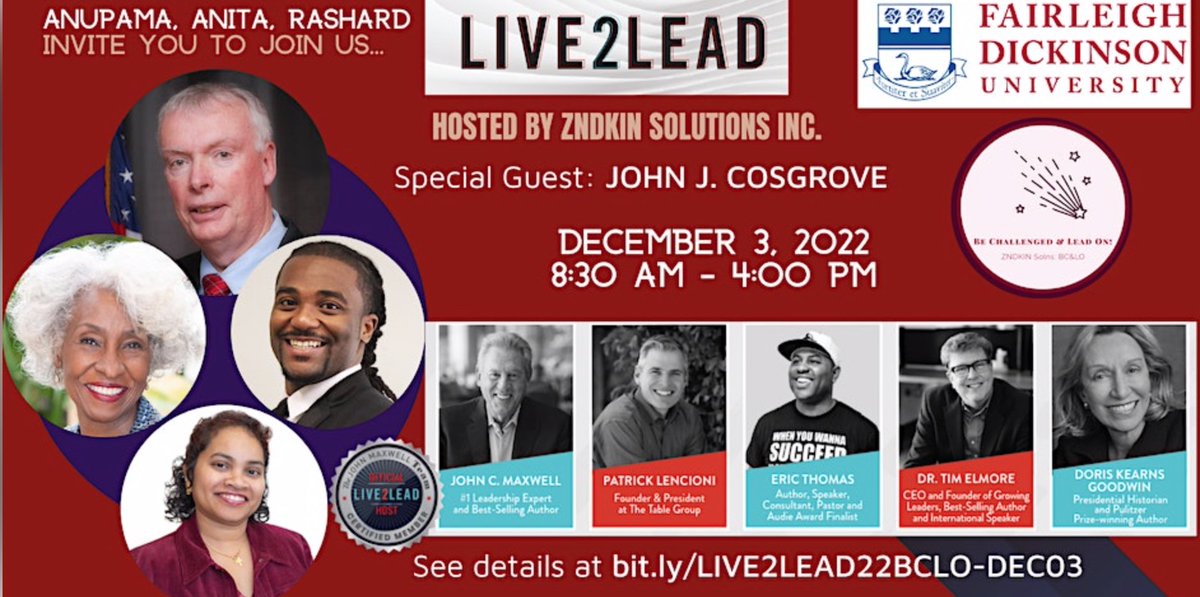 mabelparagon's tweet photo. A Leadership Event you don't want to miss. Enhance your skills and network all day long on December 3rd in the NJ/NY metro area. #leadershipsummit #live2lead #zndkinsolutionsinc https://t.co/FFMXBXIEDx