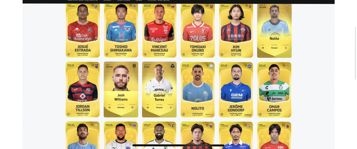 Monaco76_Yt's tweet photo. ⚠️J’ai décidé de faire un pool de cadeaux sur #sorare ce sont toutes mes T3 gagnées, Dons de joueur etc.. 
🚨 Je les offrirai à tout instant, quand l’envie me prendra  sur mon Twitter / Twitch / YouTube / Discord à des  personnes, au hasard, de préférence petits budgets. 🎁 https://t.co/9xQj8COMFq