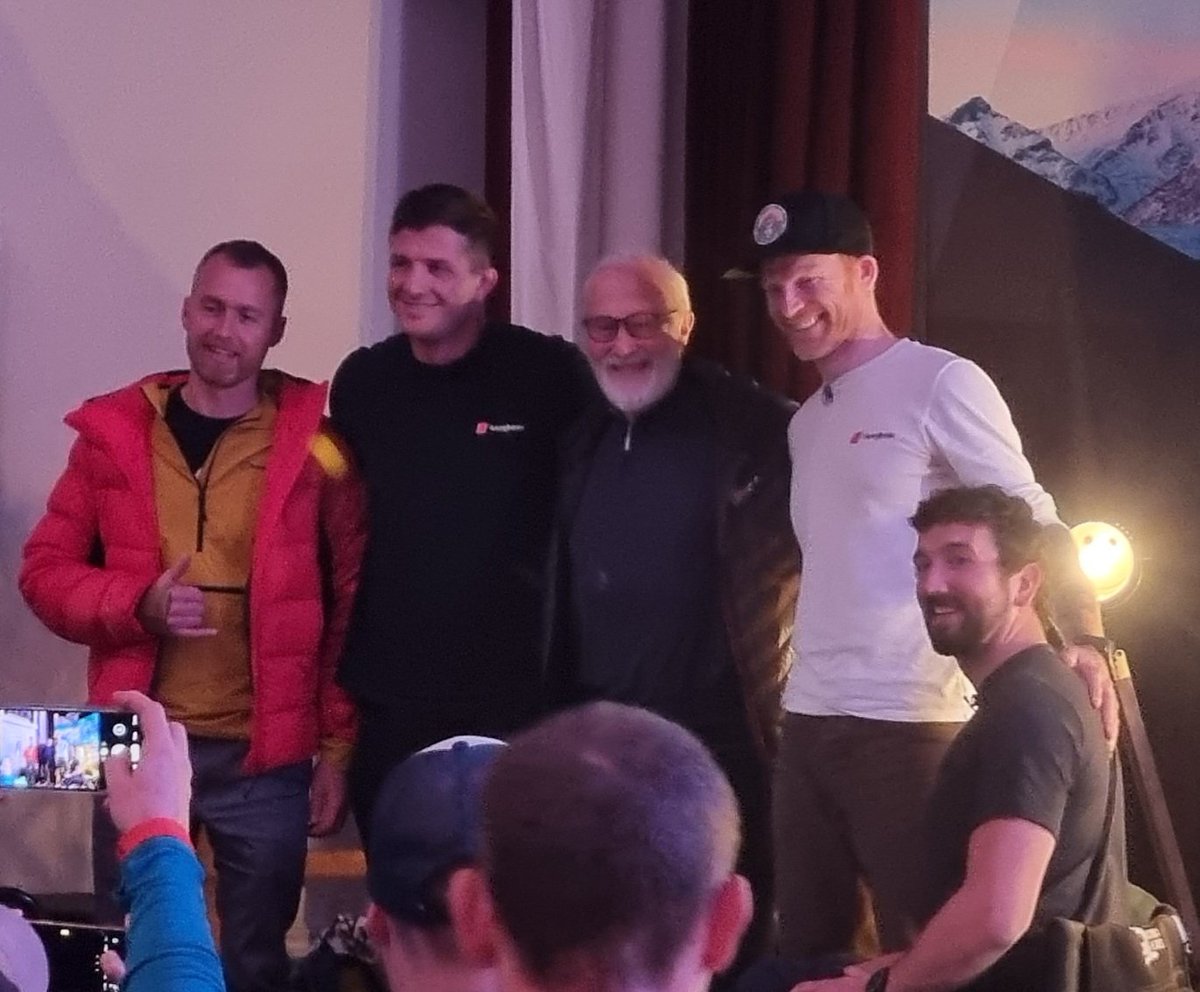 Entertaining, humbling and inspirational adaptive adventure session at @kendalmountain with @edjackson8, Steve Bate and Darren Edwards. When it finished, the couple sitting next to me shook their heads and said 'wow'. A job very well done by all three speakers.