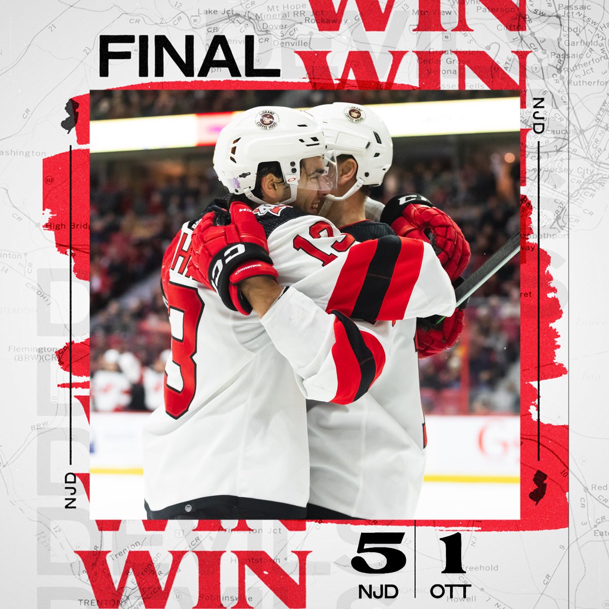 NJDevils's tweet image. THAT’S 12. 

Game Story: bit.ly/3Gvsw8L