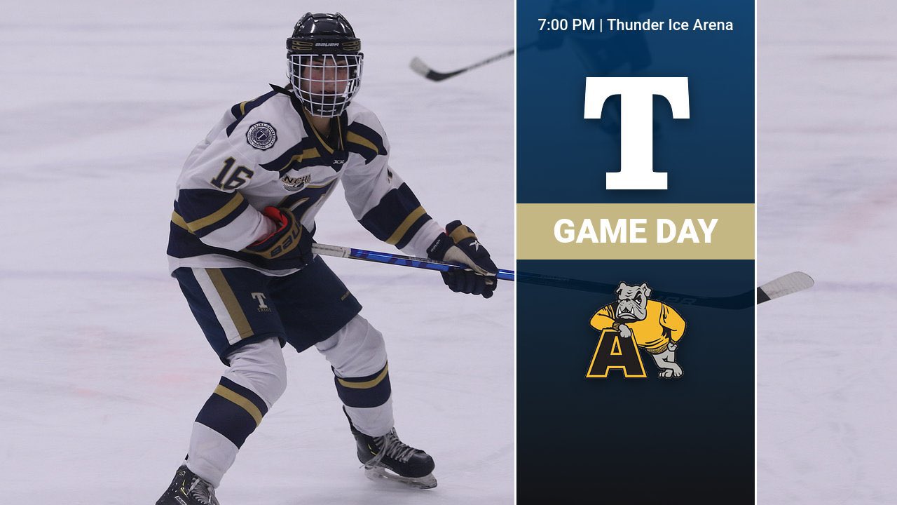 Trine Thunder on Twitter: "Women’s Hockey is home tonight at 7pm🏒⚡️ # ...