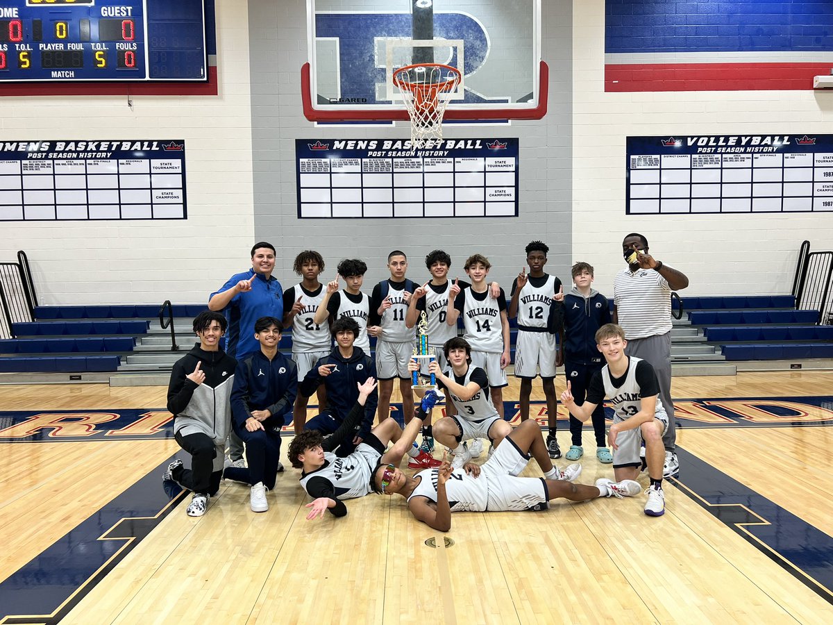 Williams vs Shepton. East vs West. What does the future of Plano look like ?Well let me tell you this! EastSide is where it’s at!!! Tournament Champs going 3-0 at The Richland Royals Tournament !! @PIanoISD <a href="/PlanoEastHoops/">PlanoEast Basketball</a> <a href="/mattwester55/">Coach Wester</a> <a href="/CoachA_PISD/">@CoachA</a>