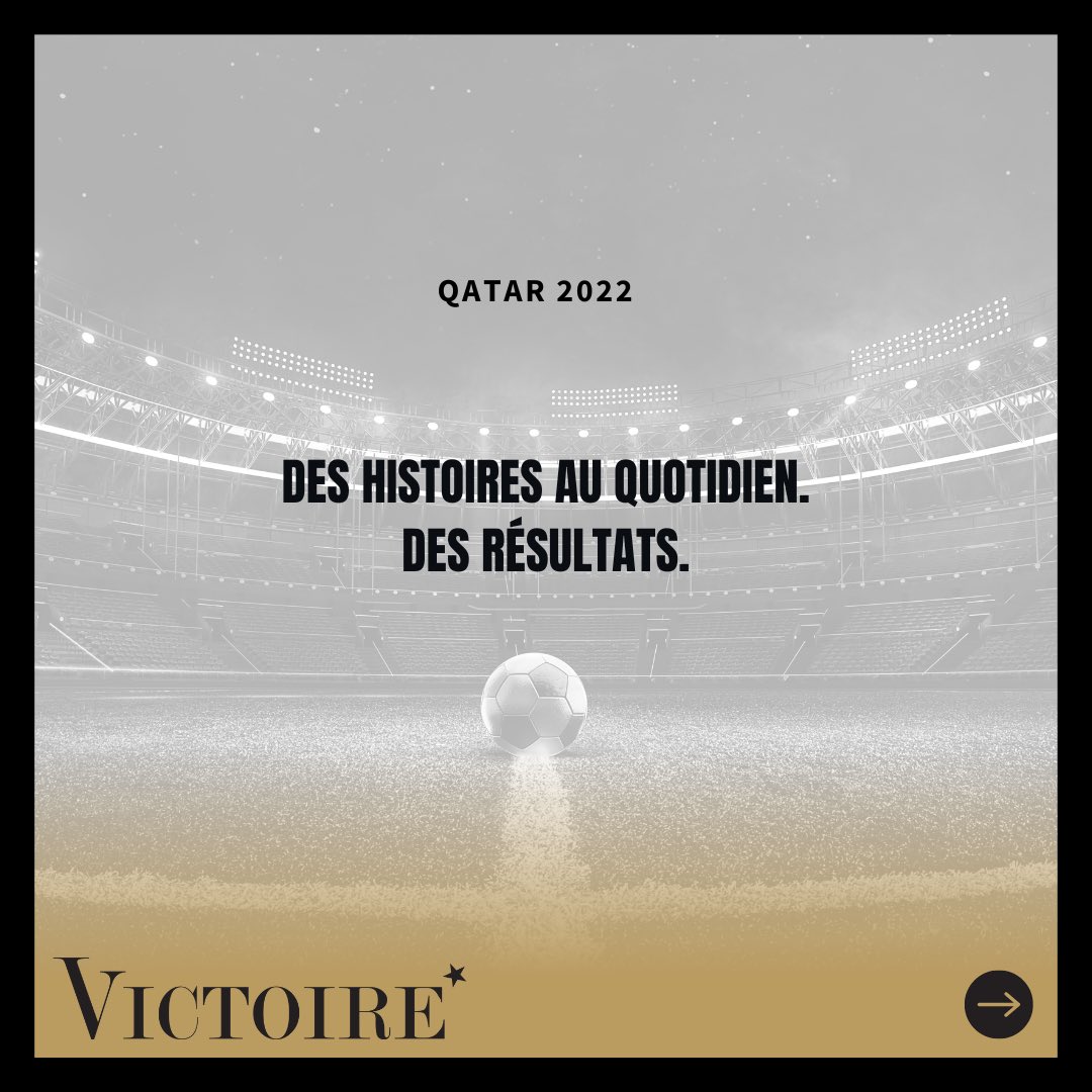 magvictoire's tweet photo. Victoire est excitée de vous offrir une couverture au Qatar tout au long de la Coupe du monde. 🍁

Des histoires au quotidien. Des résultats. 

#notreculturesoccer

#FIFAWorldCup #CanMNT #CFMTL #TFCLive #VWFC @CanadaSoccerFR https://t.co/vYH6Doo8sD