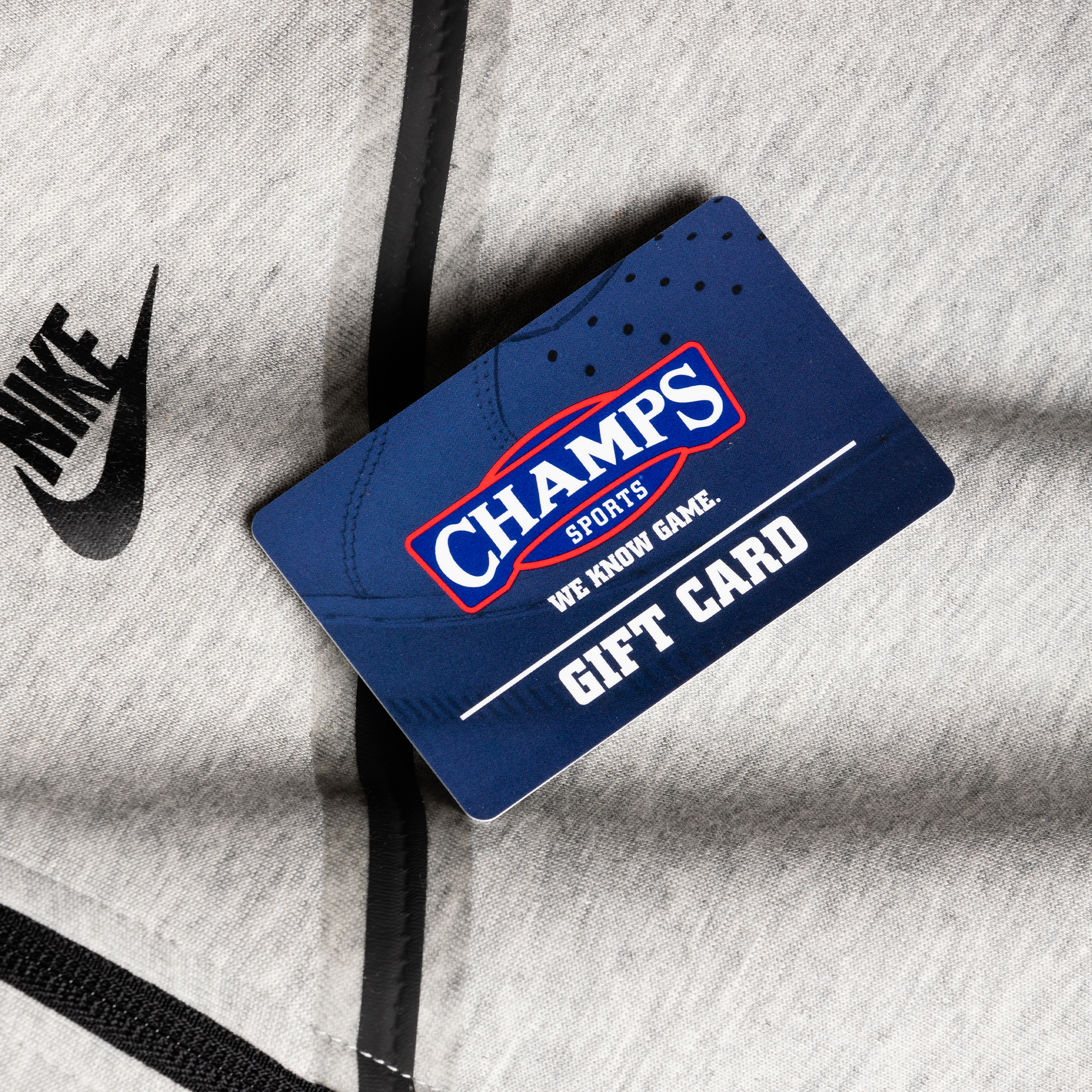 smog Goederen gisteren Champs Sports on Twitter: "Give the Gift of Game this Holiday season 💯  Champs Gift Cards and Nike Tech Fleece are available in-store and online at  Champs Sports #WeKnowGame Gift Card 