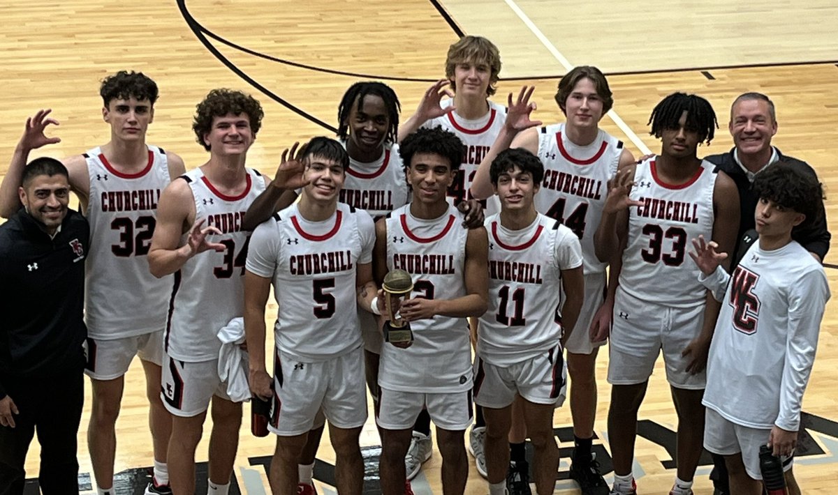 Way to go Chargers! Bringing home a trophy!!! Dub C!  ❤️🖤🦁🏀<a href="/ilovemychargers/">Ilovechurchill</a> <a href="/churchillhoops/">Churchill Basketball</a> <a href="/churchillpta/">WC PTA</a> @WCRonHarris <a href="/NEISD/">North East ISD</a> <a href="/NeisdAthletics/">NEISD ATHLETICS</a>