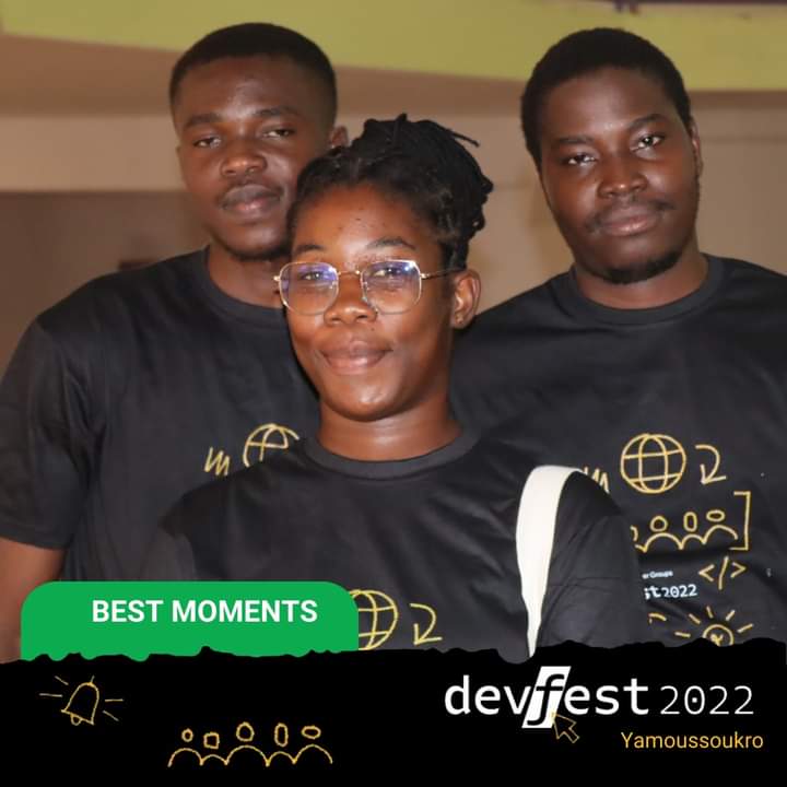 GDGBassam's tweet photo. #DevFesyCI22
Merci à celle qui a fait germer le #HackathonCI22 à Yamoussoukro.
Contente de t'avoir eu dans notre équipe 🙏🏼😊
Ruth Axelle DON 🙂💯
Nous continuons la semaine du #DevFest22 avec le #DevFestAbj22 le 26 Nov à l'ENA 😊😊
https://t.co/lf9Yq3YLQD https://t.co/8dsf114wDI