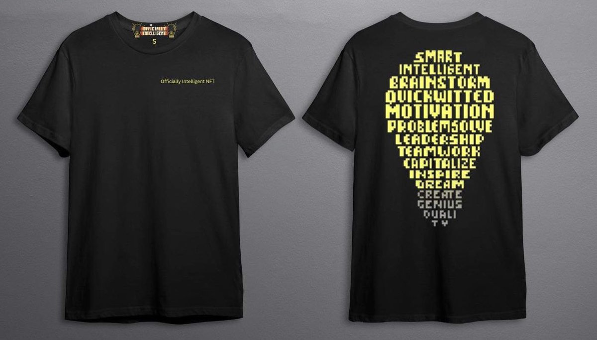 OFFICIALLY INTELLIGENT NFT tweet media