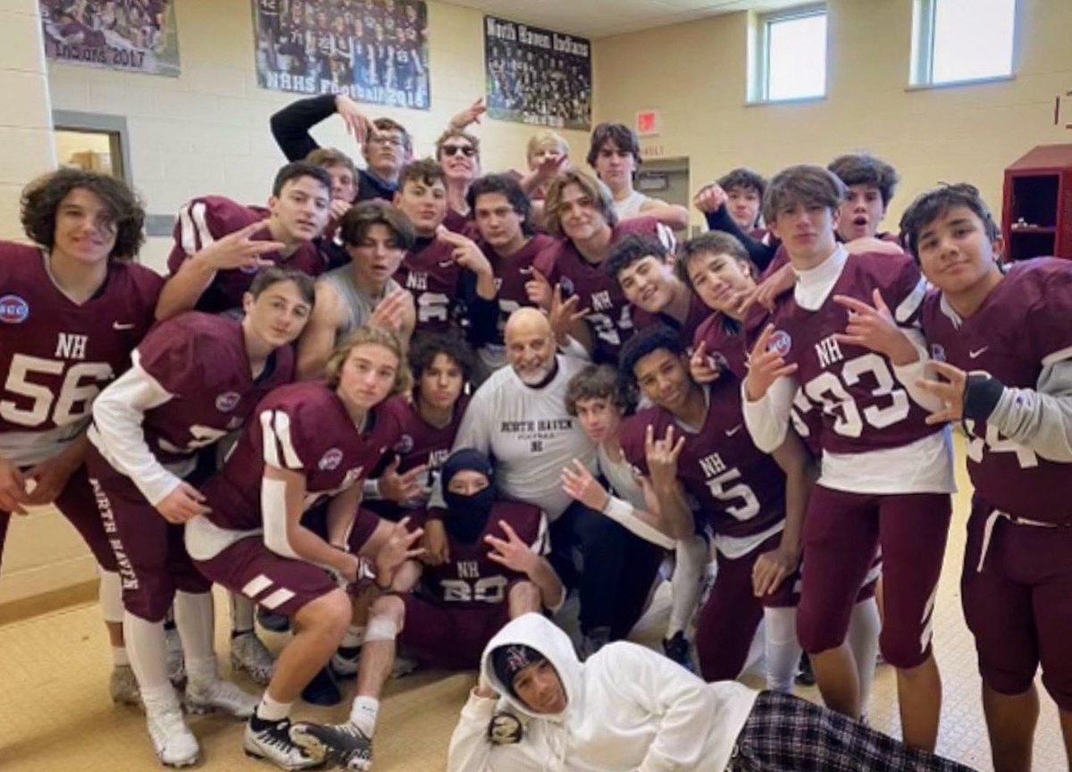 Congratulations to our JV squad, lead by Coaches Ralph Inorio and Sebastian DeRubeis, on finishing their season UNDEFEATED! #thisisNHfootball