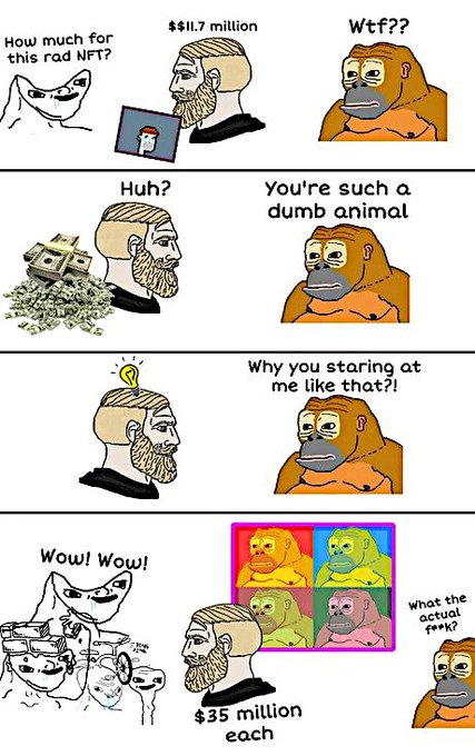 Joshu_nft's tweet photo. 😼 🧅 👑 NFT Memes by The Oven Pizzas 🤘 🧄 🍽️

#Nftmemes #NFTcommunity #NFTs #memes #nftmeme #nft #meme https://t.co/AtISUTAqMz